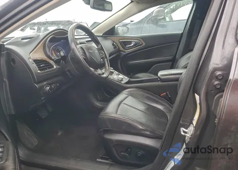 2015 Chrysler 200 C from USA, damaged, VIN 1C3CCCCG4FN525920